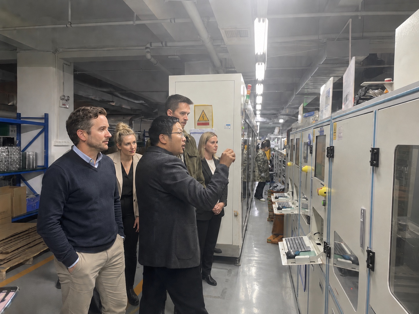 Product assembly and customer inspection at Protek