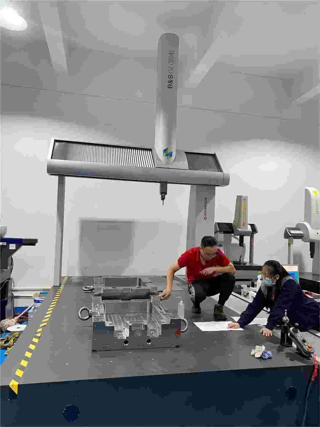 CMM mold check